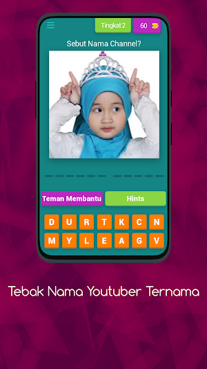 Tebak Nama Youtuber:Kuis Viral Screenshot 2