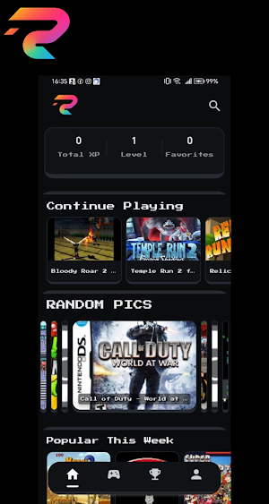 REGAME: Retro & Mobile Gaming Screenshot 1