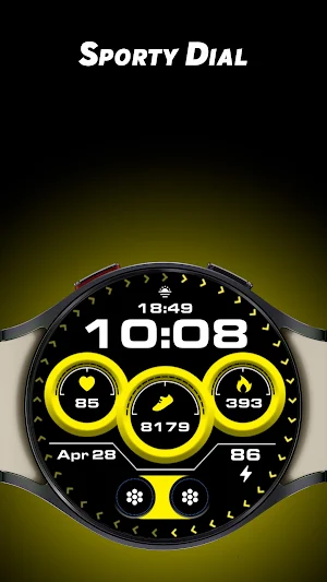 Sporty Dial - Watch face Screenshot 0
