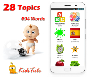 Learn Spanish For Kids Screenshot 1
