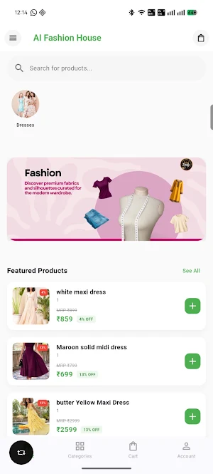 AI Fashion House Screenshot 0