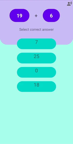 Math Quiz Screenshot 1