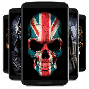 skull wallpaper Screenshot 0
