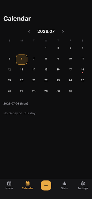 D-day Counter - Countdowns Screenshot 2