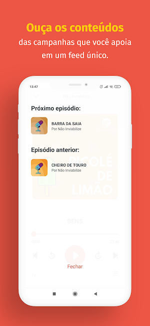 APOIA.se | Feed de áudios Screenshot 2