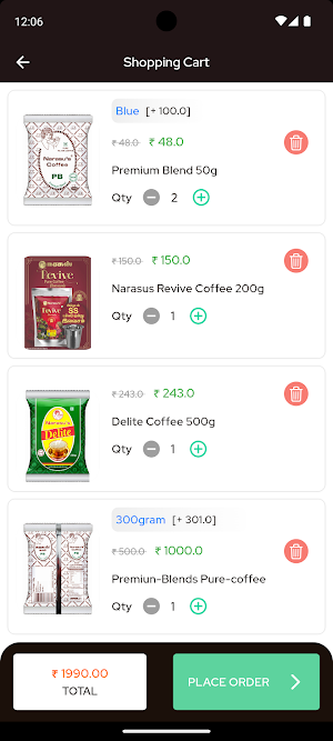 Narasus Coffee Screenshot 2