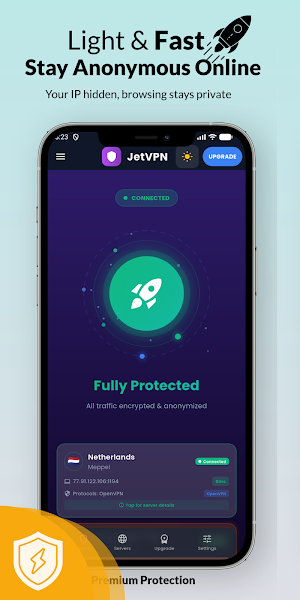 JetVPN - Fast Secure Unlimited Screenshot 2