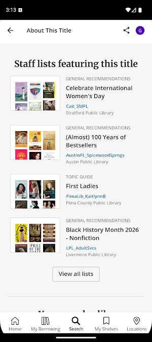 Lake County Library Screenshot 1