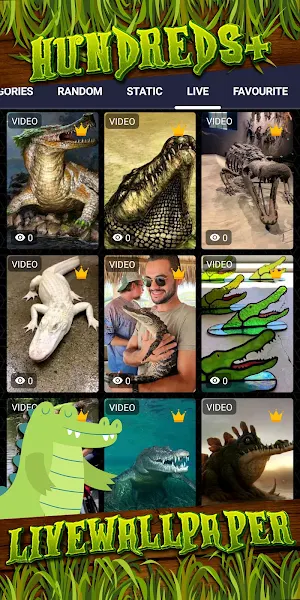 crocodile wallpaper Screenshot 2