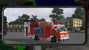 Mod Bussid Truck Dj Pickup Screenshot 0