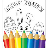 Easter egg coloring pages