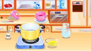 cook cake with berries games Screenshot 0