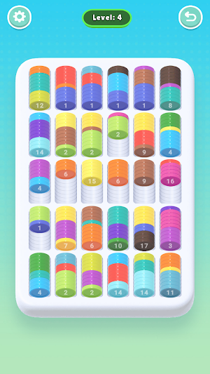 Coin Sort Puzzle - Color Game Screenshot 3
