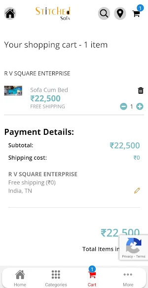 Sofa design Screenshot 2
