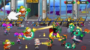 Merge Hero Defense Zombie Zone Screenshot 2