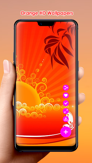Orange HD Wallpapers Screenshot 0