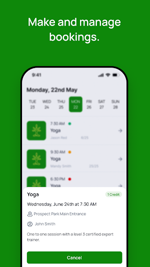 Prospect Park Yoga Screenshot 2