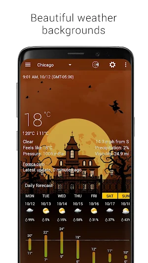 Animated Halloween backgrounds premium add-on Screenshot 0