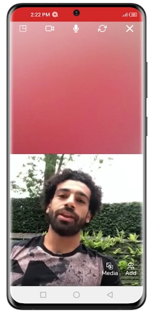 Mo salah video call /prank Screenshot 2