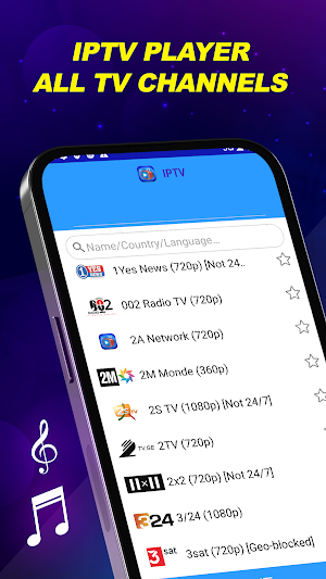 IPTV Player: HD TV Cast Online Screenshot 0