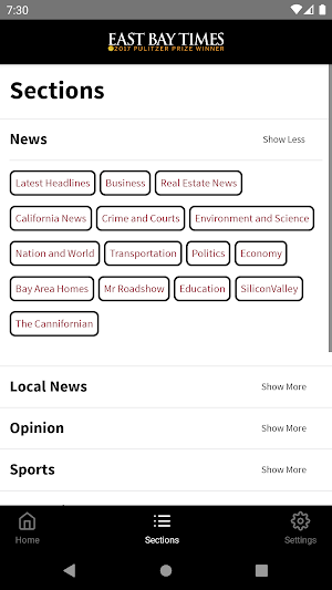 East Bay Times Screenshot 2