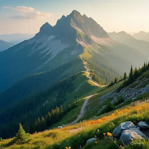 Wild Mountain Wallpaper Screenshot 0