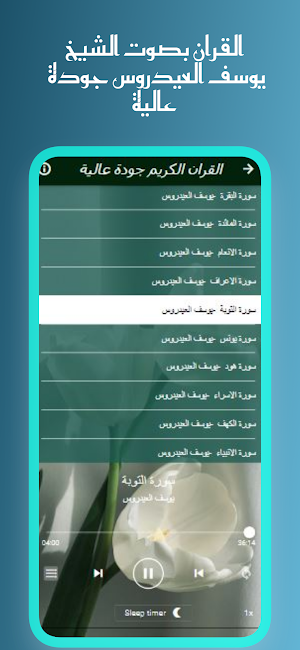القران يوسف العيدروس بدون نت Screenshot 3