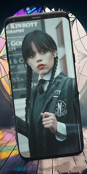 Wednesday Addams wallpaper Screenshot 3