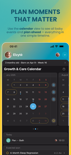 Nurtura: Baby Growth Tracker Screenshot 2