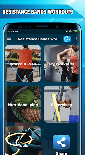 Resistance Bands Exercises and Workouts Screenshot 0