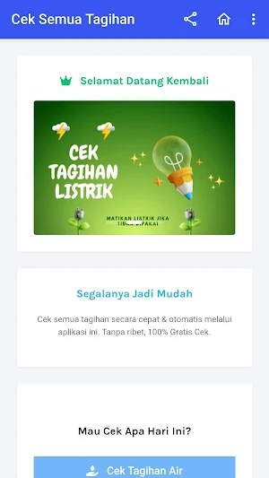 Cek Semua Tagihan Lengkap Screenshot 0
