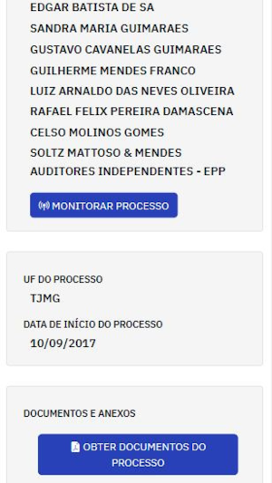 Monitorar Processos: MB Screenshot 1