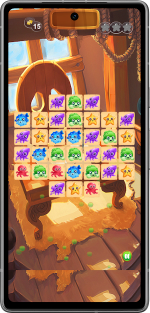 Match 3 Ocean Treasure Quest Screenshot 3