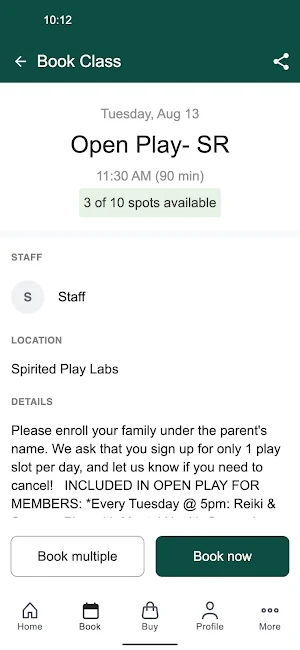 Spirited Play Labs Screenshot 2