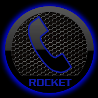 Theme Space Blue RocketDial