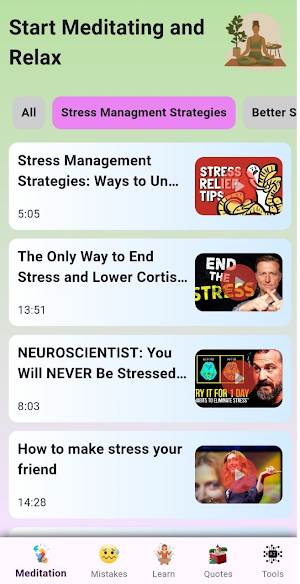CalmQuest: Stress Management Screenshot 2