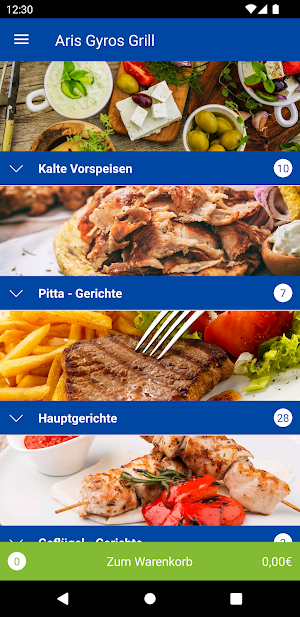 Aris Gyros Grill Screenshot 2