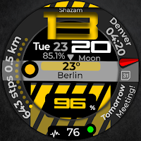 Digital Watch Face CUE123