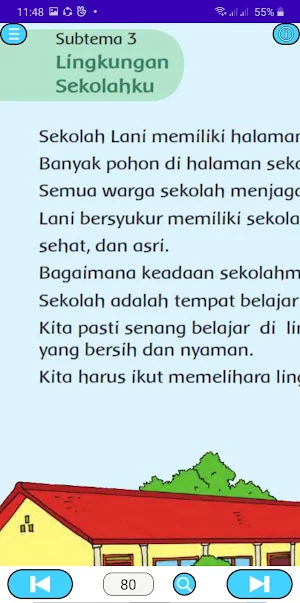 Kelas 1 Tema 6 Lingkungan Bersih, Sehat, dan Asri Screenshot 1
