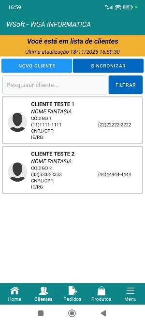 WSoft Mobile Screenshot 1