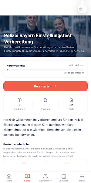 Polizei Bayern Vorbereitung Screenshot 0