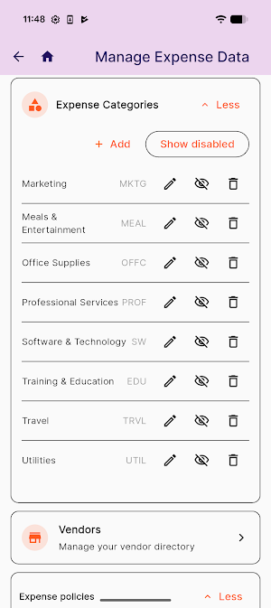 ExpenseLab: Small Biz Expenses Screenshot 2