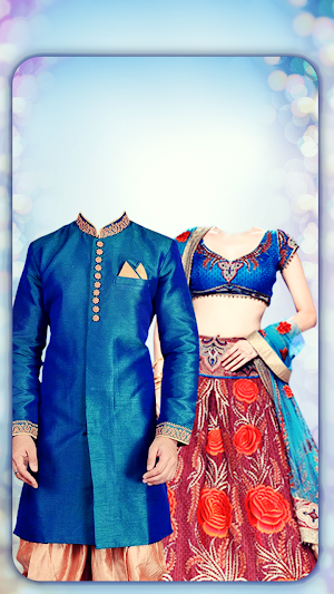 Couple Traditional Photo Suits : Best Couple Suit Screenshot 2