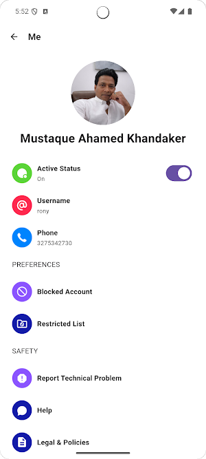 QPoss Messenger Screenshot 3