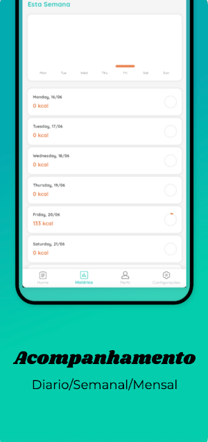 Keep Up:Food Diary Cal.Counter Screenshot 3