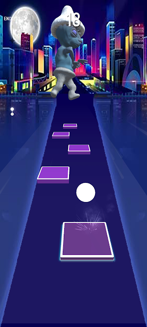 Smurf Cat Hop Tiles Screenshot 0