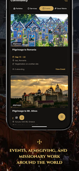 Orthodox Homepage Screenshot 3