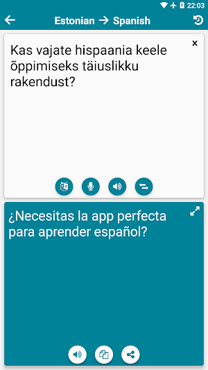 Estonian - Spanish Screenshot 2