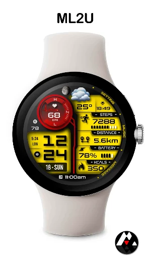 ML2U 263 Watch Face Screenshot 3