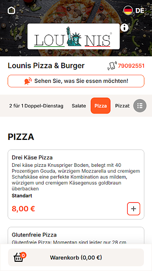 Lounis Pizza & Burger Screenshot 1